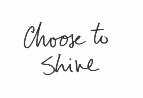 choose_to_shine - Παρουσίαση 