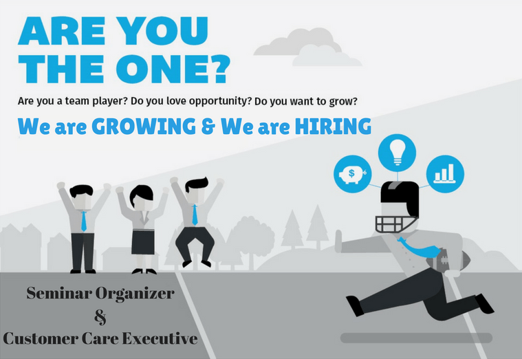We are GROWING We are HIRING