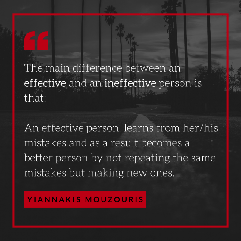 effective vs ineffective person